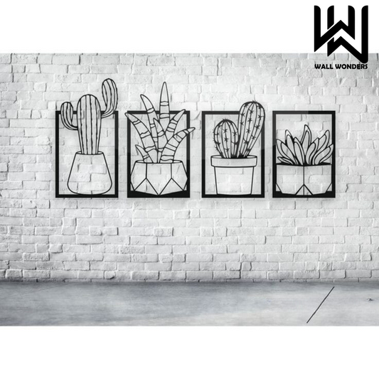 4 Frames Desert Trees